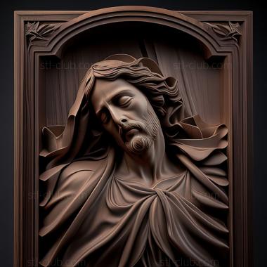 3D model st jesus (STL)